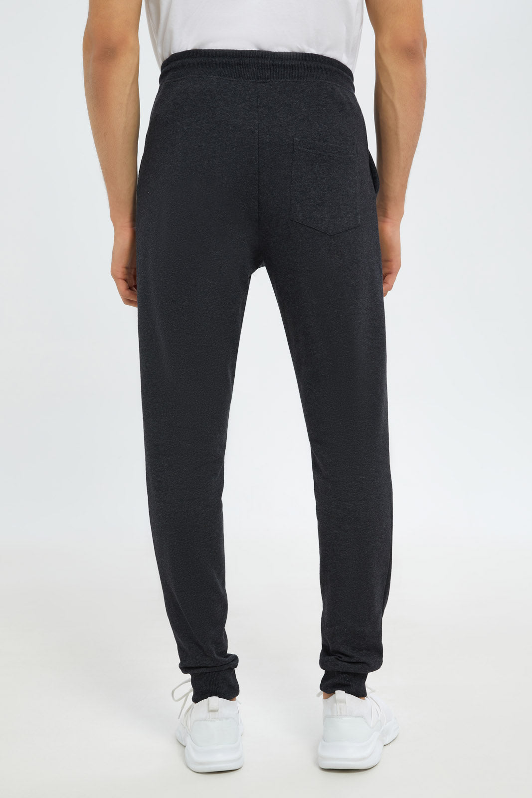 Redtag-Charcoal-Elastic-Waist-Jogger-365,-Category:Joggers,-Colour:Charcoal,-Deals:New-In,-Dept:Menswear,-Filter:Men's-Clothing,-H1:MWR,-H2:GEN,-H3:SPW,-H4:ATP,-Men-Joggers,-Non-Sale,-Promo:TBL,-Season:365,-Section:Men,-TBL-Men's-