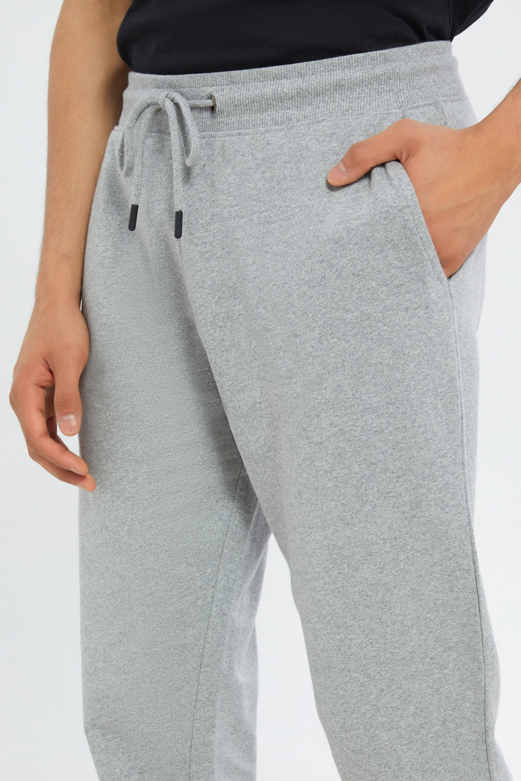 Redtag-Grey-Elastic-Waist-Jogger-For-Men-365,-Category:Joggers,-Colour:Grey,-Deals:New-In,-Dept:Menswear,-Filter:Men's-Clothing,-H1:MWR,-H2:GEN,-H3:SPW,-H4:ATP,-Men-Joggers,-MQN,-Non-Sale,-Promo:TBL,-Season:365,-Section:Men,-TBL-Men's-