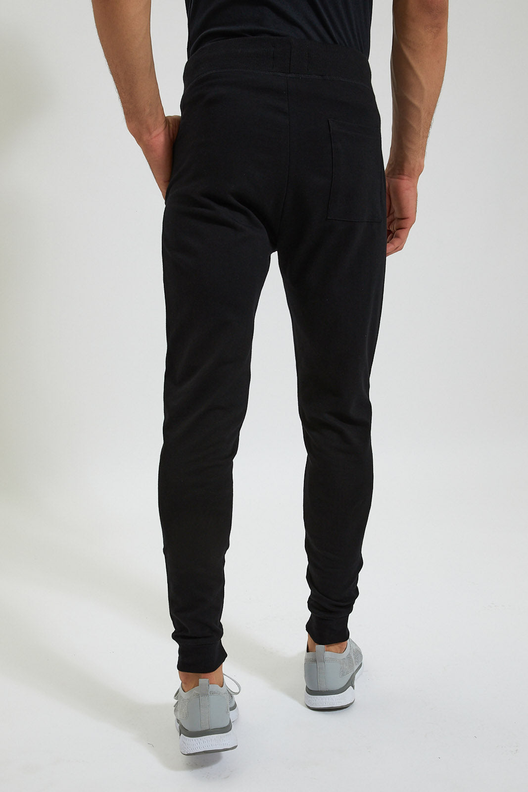 Black Elasticated Waist Jogger