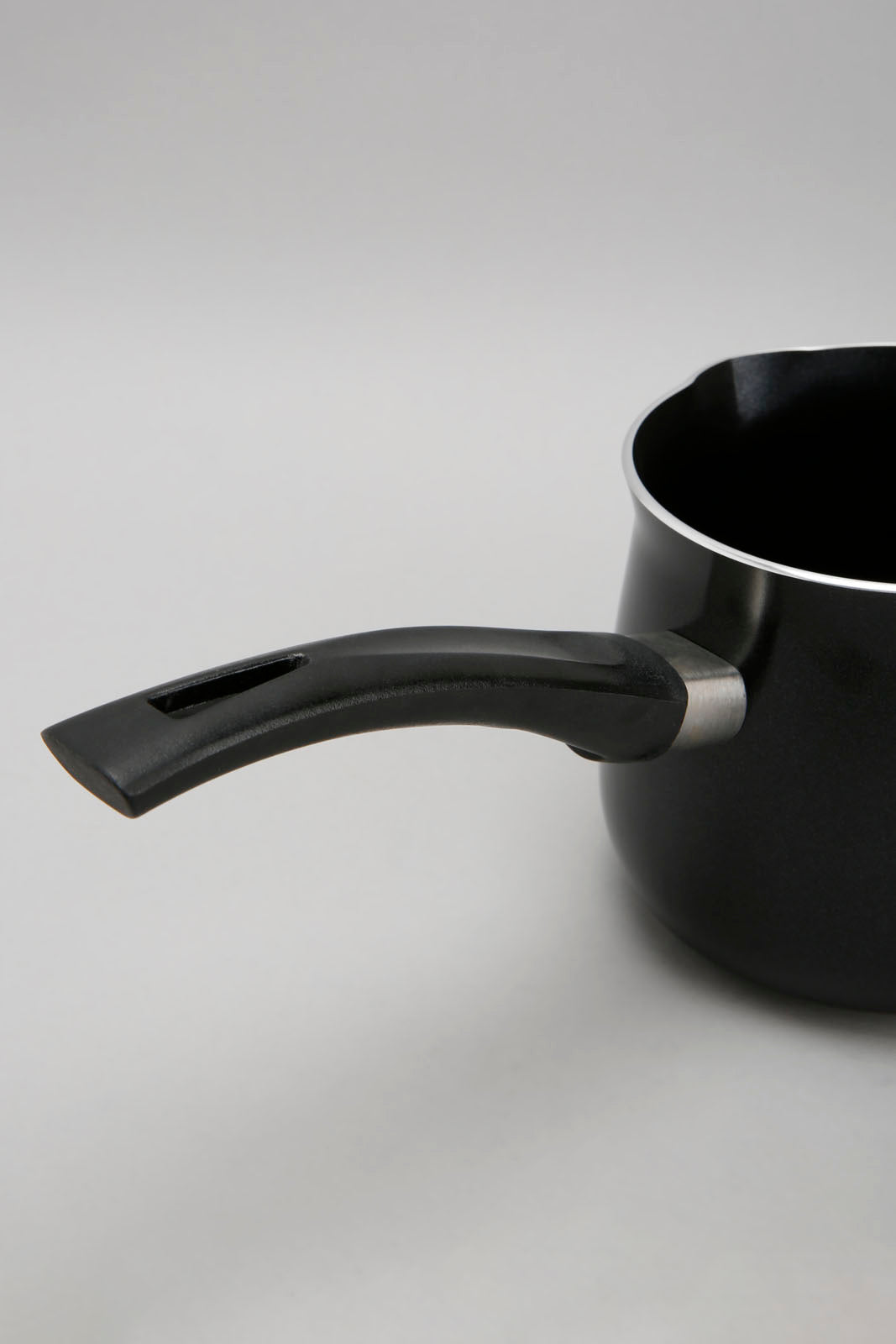 Black Aluminum Nonstick Coffee Warmer (11cm)