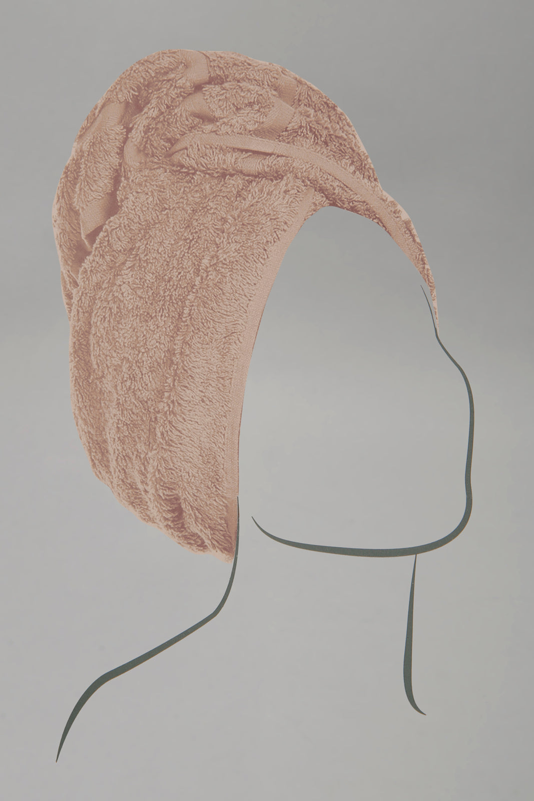 Taupe Hair Wrap