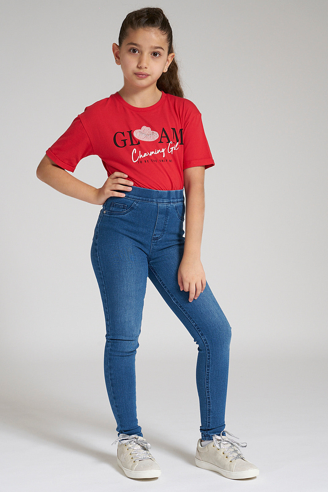Blue Basic Jegging - REDTAG