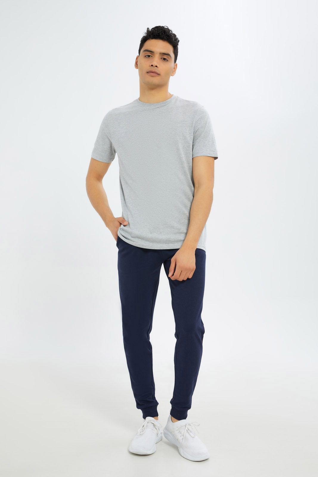 Redtag-Grey-Round-Neck-Basic-T-Shirt-365,-Category:T-Shirts,-Colour:Grey,-Deals:New-In,-Dept:Menswear,-Filter:Men's-Clothing,-H1:MWR,-H2:GEN,-H3:TSH,-H4:TSH,-Men-T-Shirts,-Non-Sale,-Promo:TBL,-Season:365,-Section:Men,-TBL-Men's-