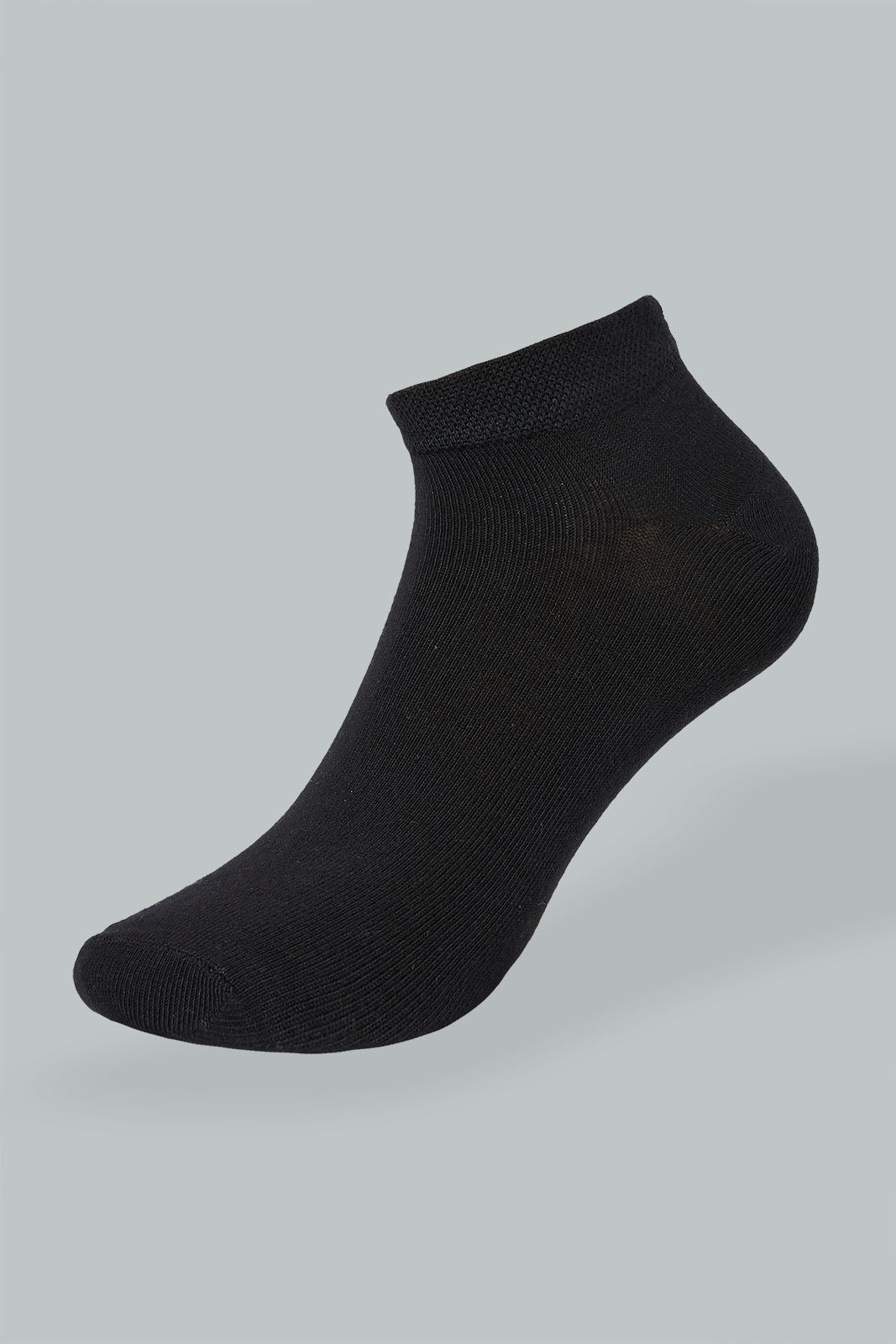Redtag-Black-Plain-Ankle-Socks-(Pack-of-3)-365,-Colour:Black,-Filter:Men's-Clothing,-Men-Socks,-Non-Sale-Men's-