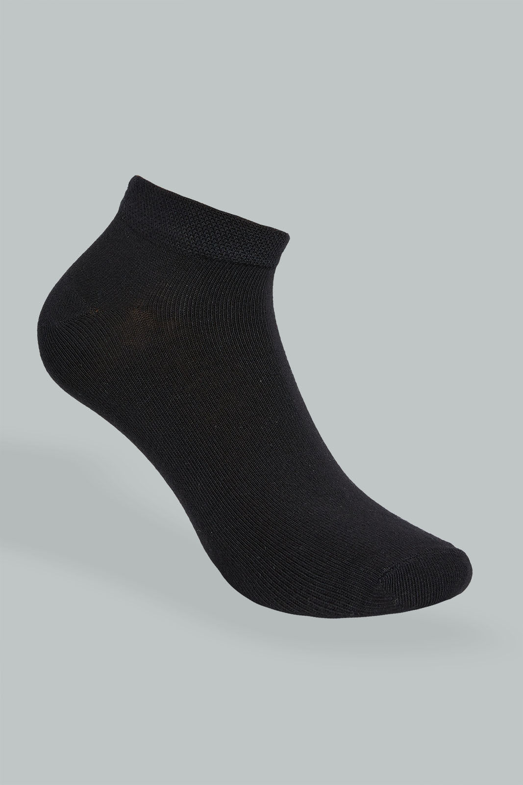 Redtag-Black-Plain-Ankle-Socks-(Pack-of-3)-365,-Colour:Black,-Filter:Men's-Clothing,-Men-Socks,-Non-Sale-Men's-