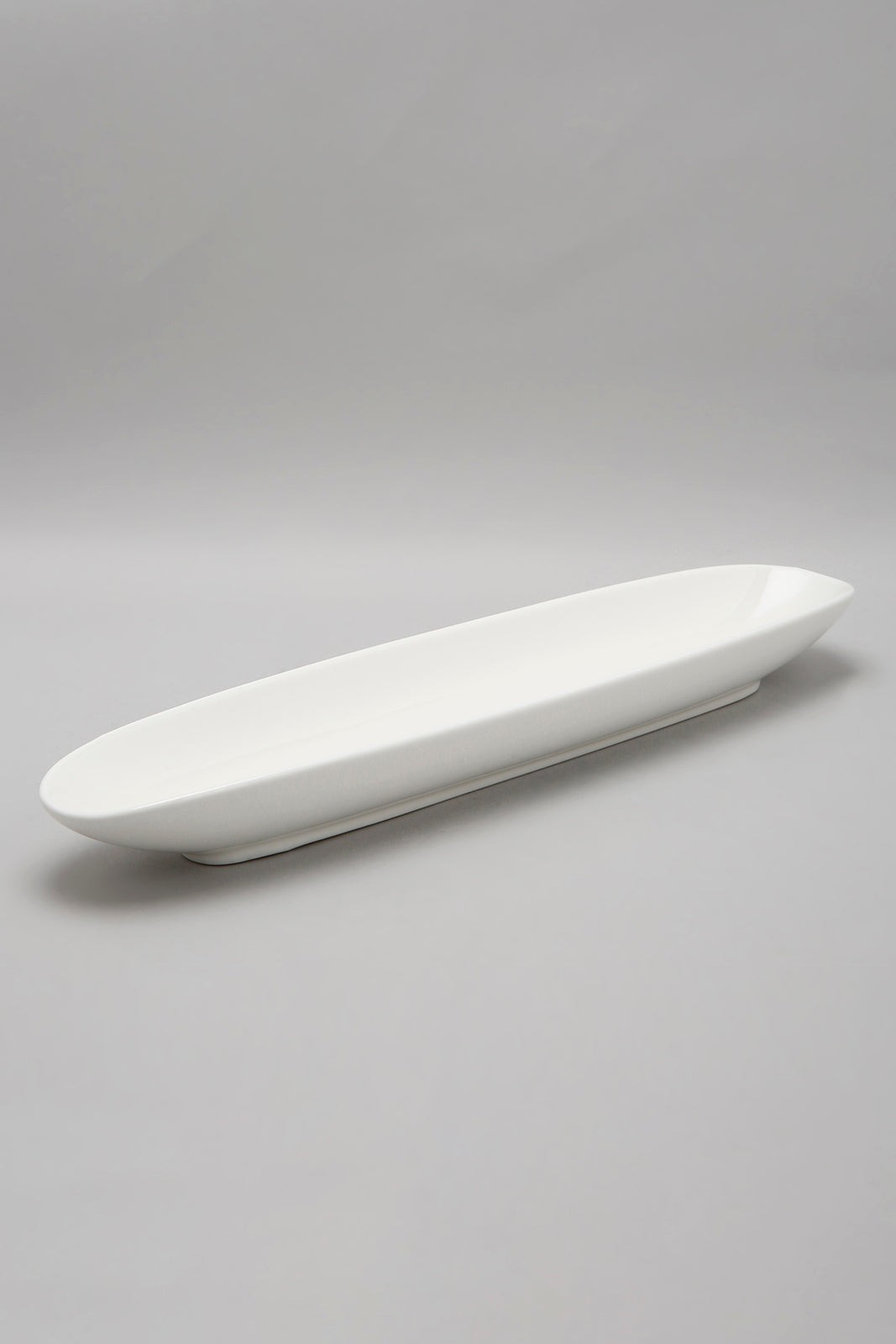 White Porcelain Oval Dish