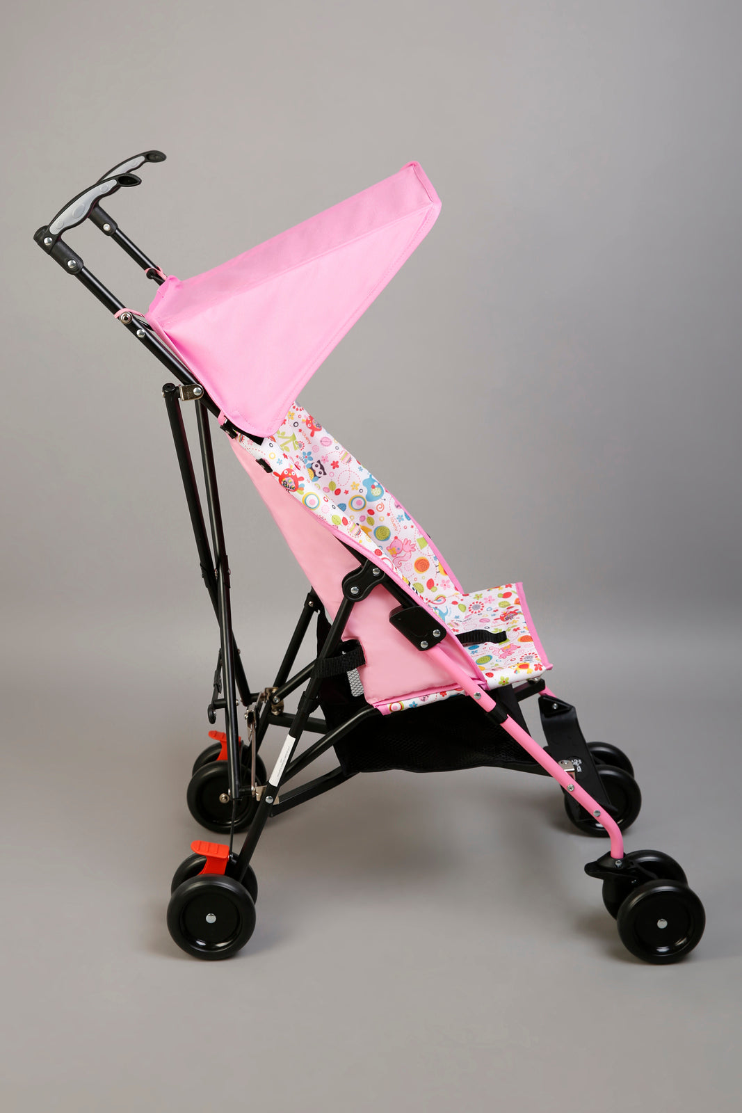Pink All Over Print Baby Buggy
