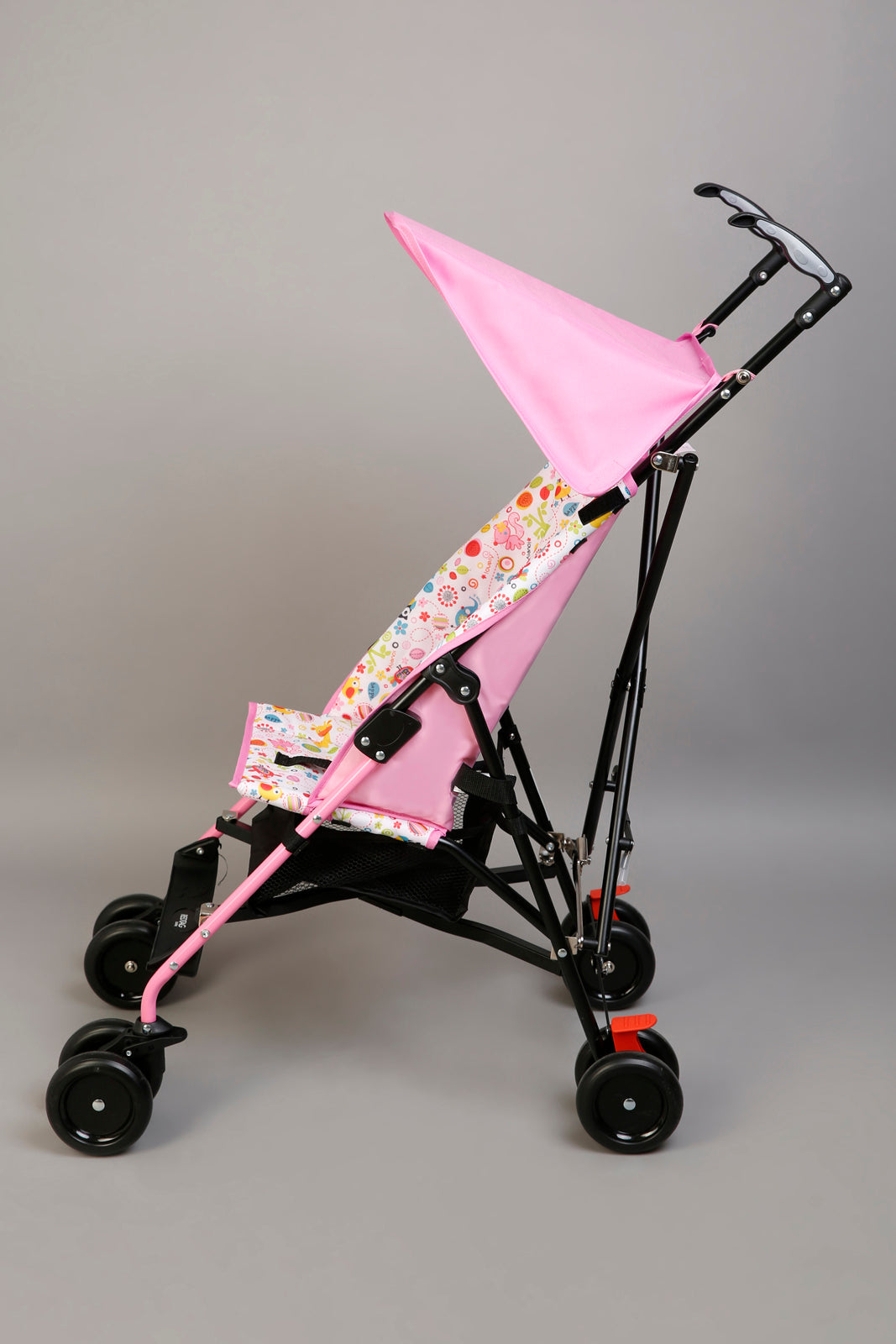 Pink All Over Print Baby Buggy