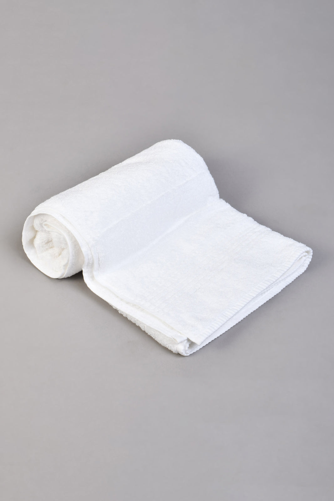 White Beach Towel