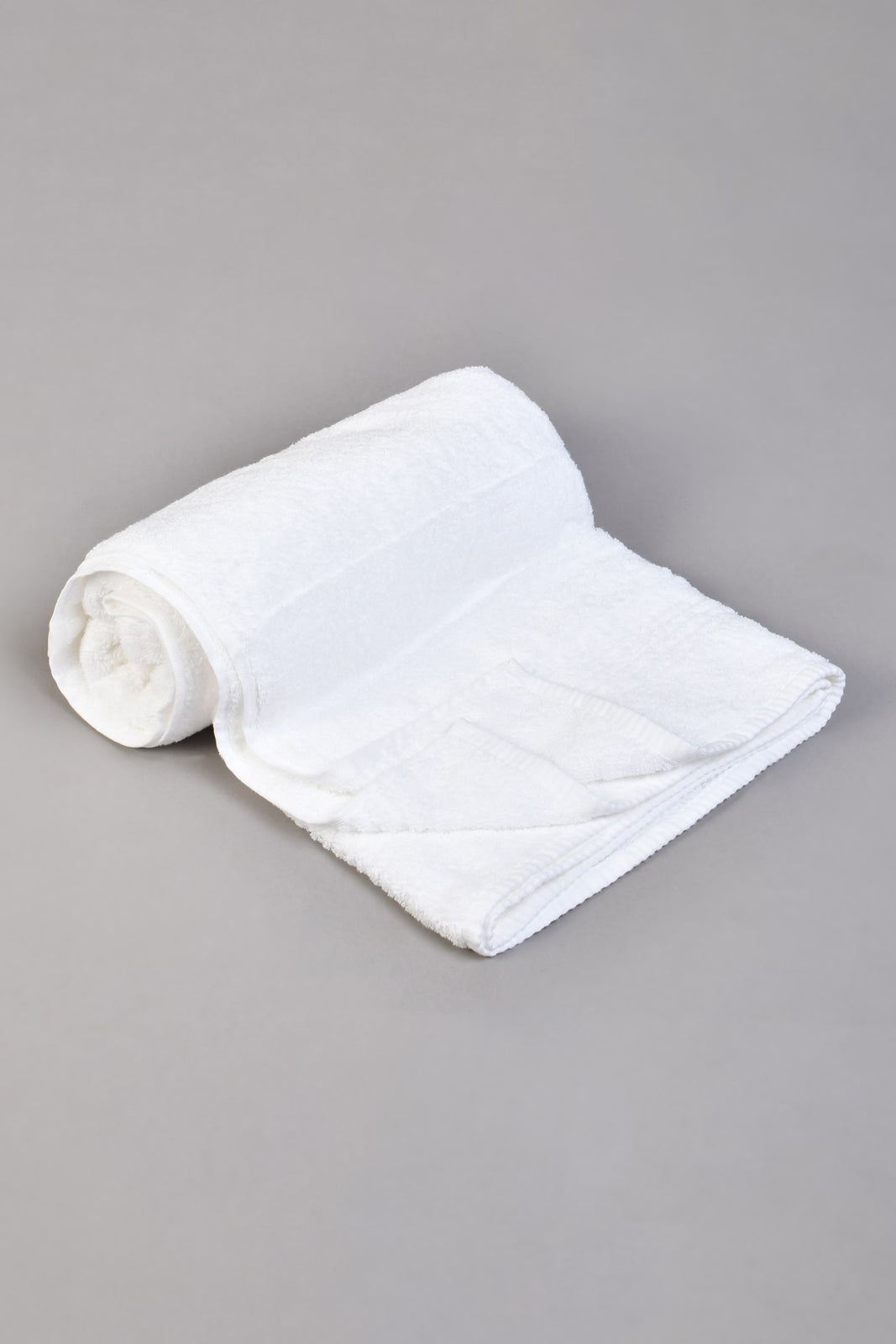 White Beach Towel