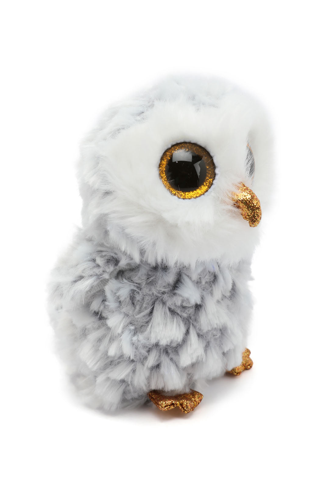 Redtag-Beanie-Boos-Owl-Owlette-White-Reg-6In-365,-Category:Knitted-Accessories,-Colour:Assorted,-Filter:Toys-Accessories,-GIR-Knitted-Accessories,-New-In,-New-In-IMP-ACC,-Non-Sale,-Section:Girls-(0-to-14Yrs)-Toys-