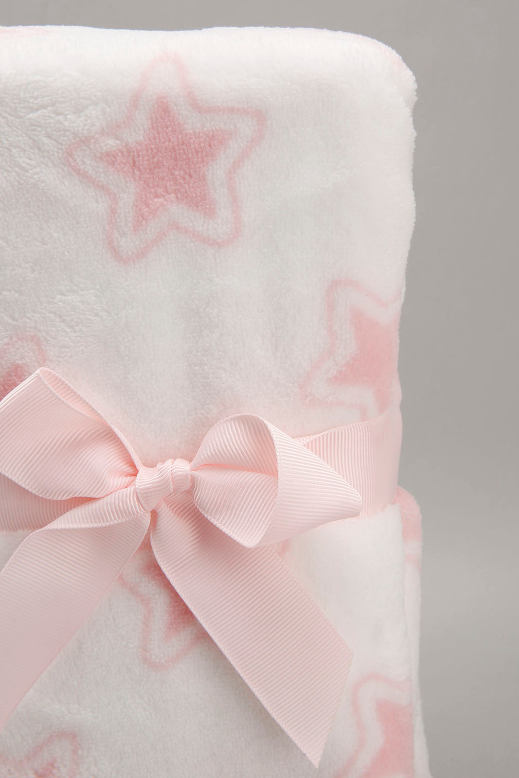 White/Pink Baby Blanket With Toy Rabbit - REDTAG