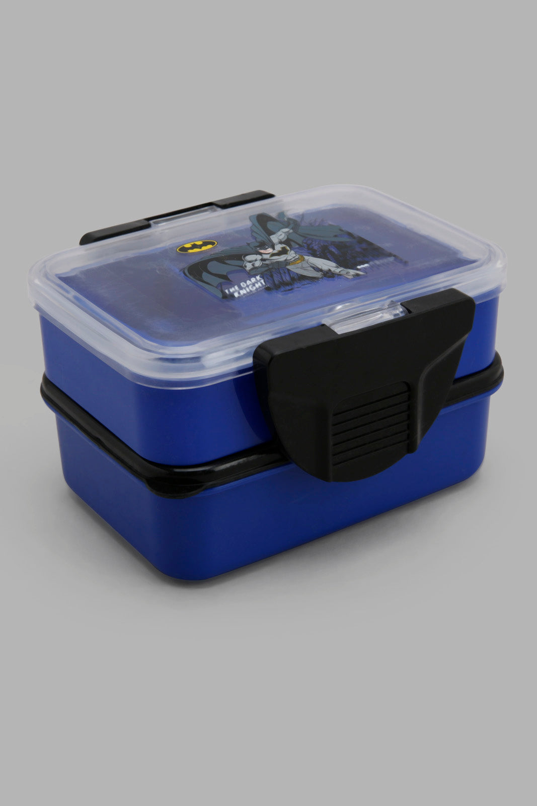 Redtag-Batman-Delica-Square-Lunch-Box-1020-Ml-365,-Category:Lunch-Box,-CHR,-Colour:Black,-Filter:Travel-Accessories,-IMP-Bags,-New-In,-New-In-IMP-ACC,-Non-Sale,-Section:Travel-Home-Accessories-