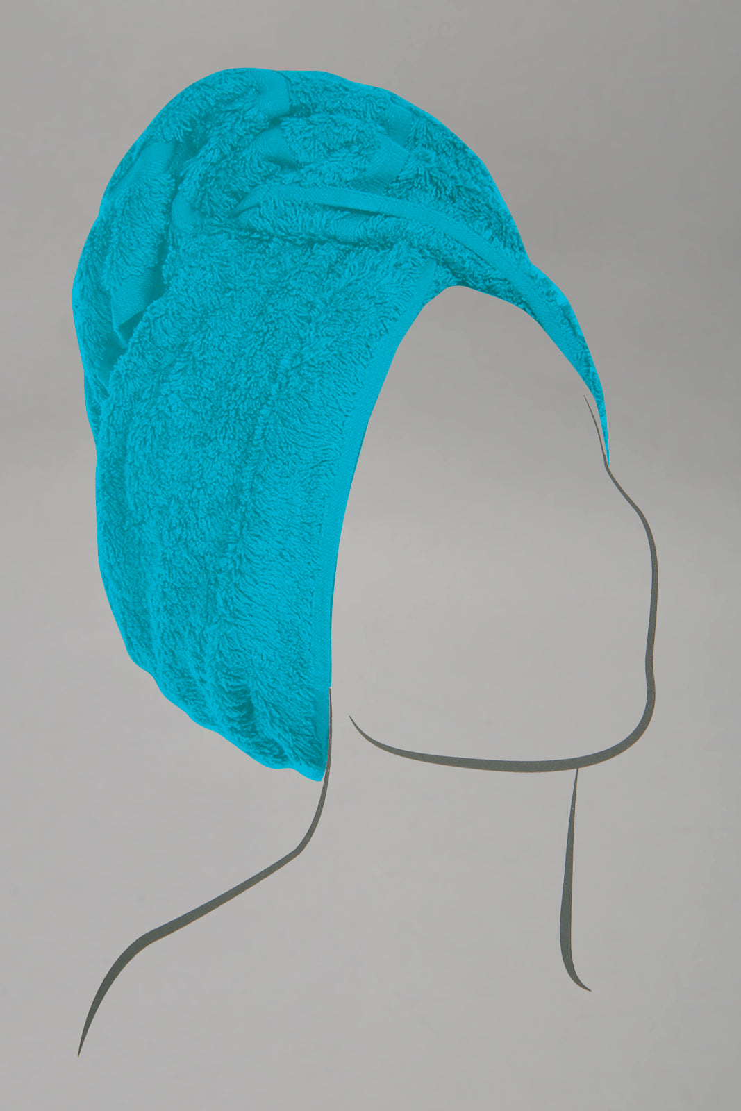 Teal Hair Wrap