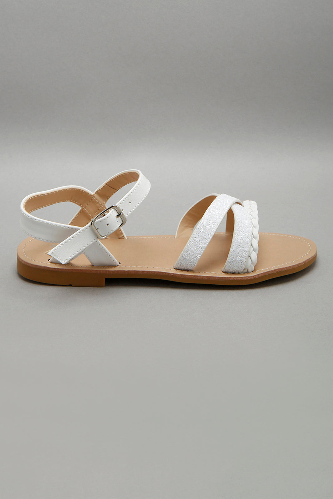 White Strappy Sandal