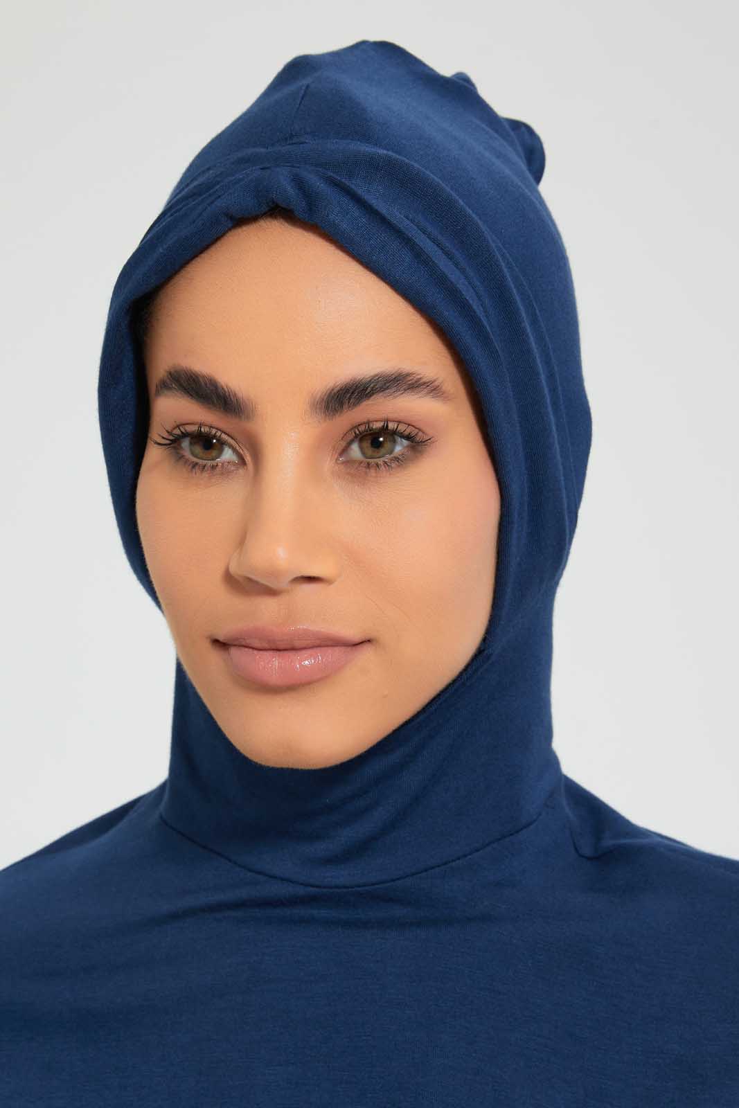 Blue Inner Hijab