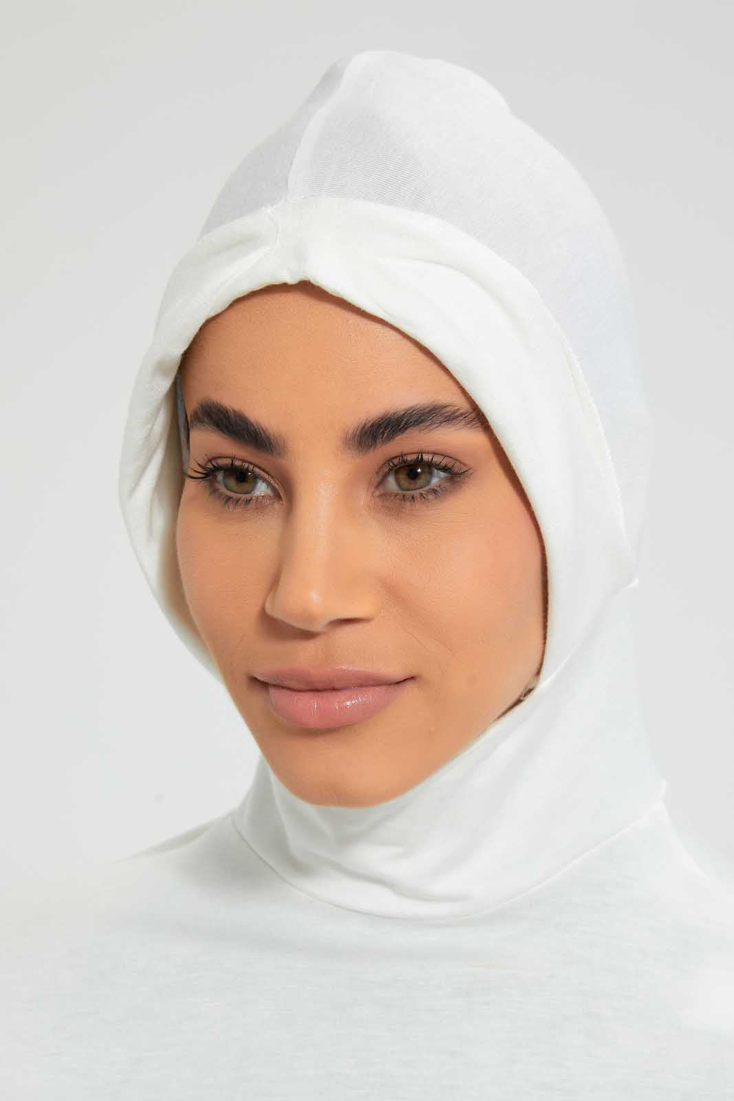 White Inner Hijab