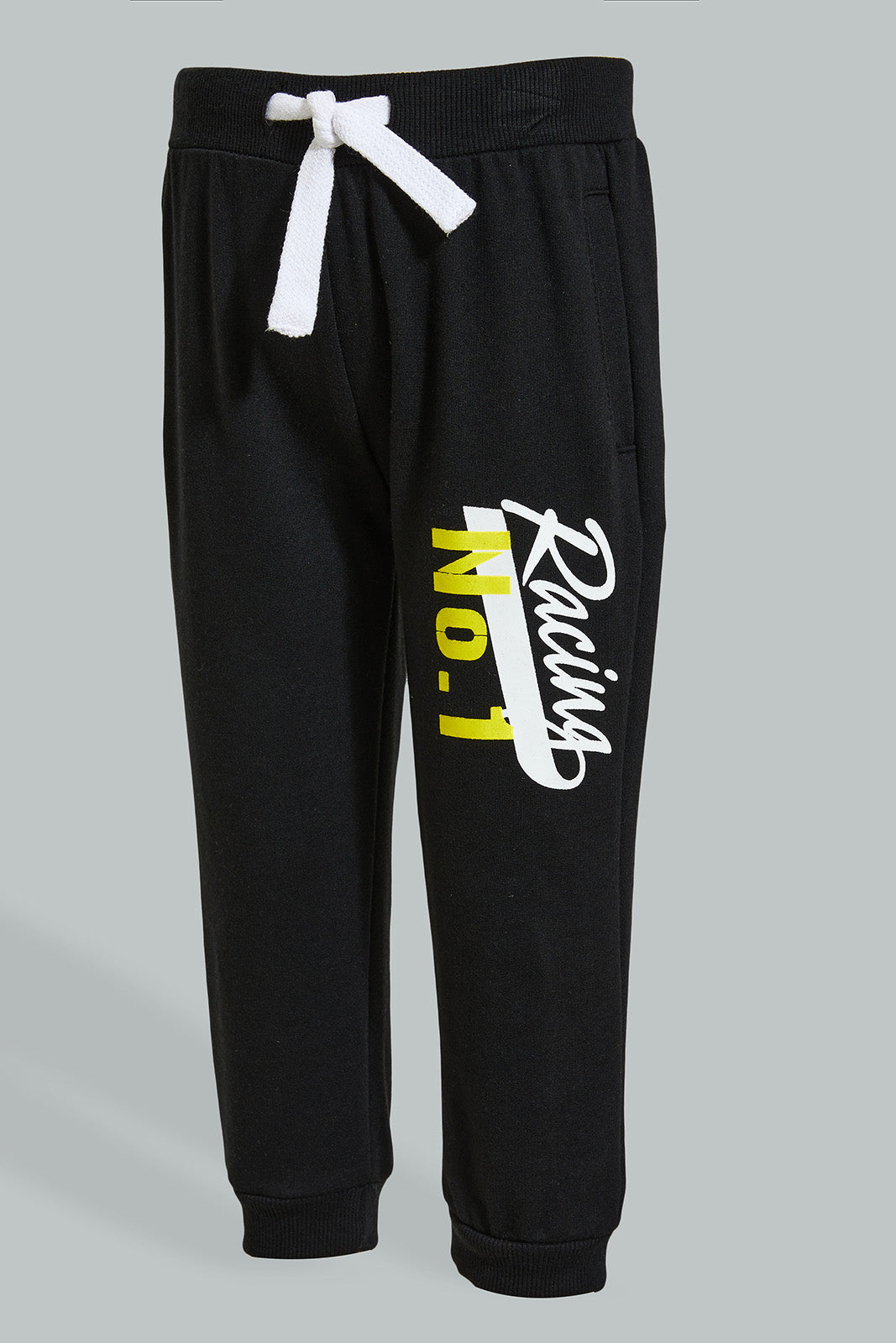 Black/Ecru Printed Jogger (2-Pack)