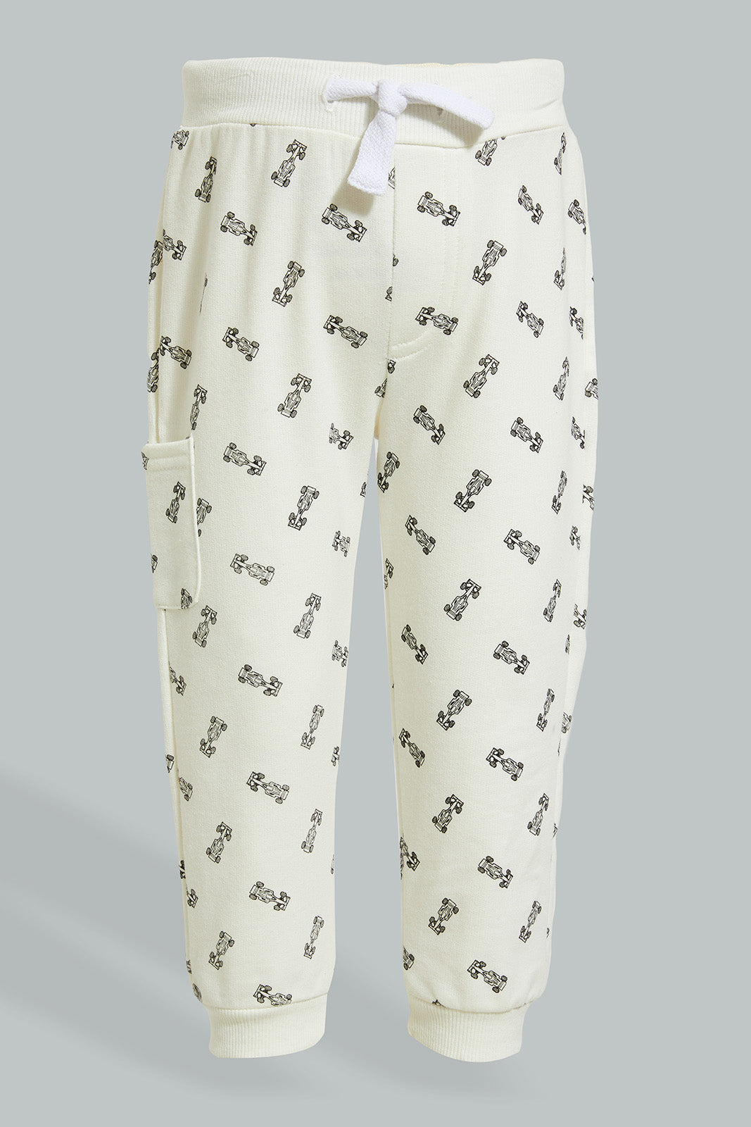 Black/Ecru Printed Jogger (2-Pack)