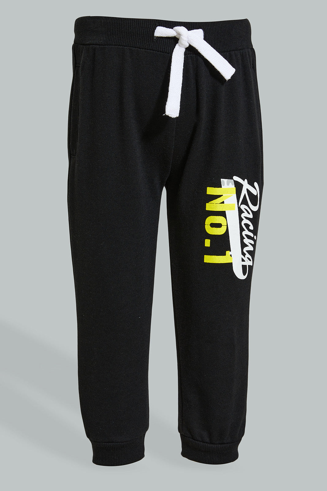 Black/Ecru Printed Jogger (2-Pack)