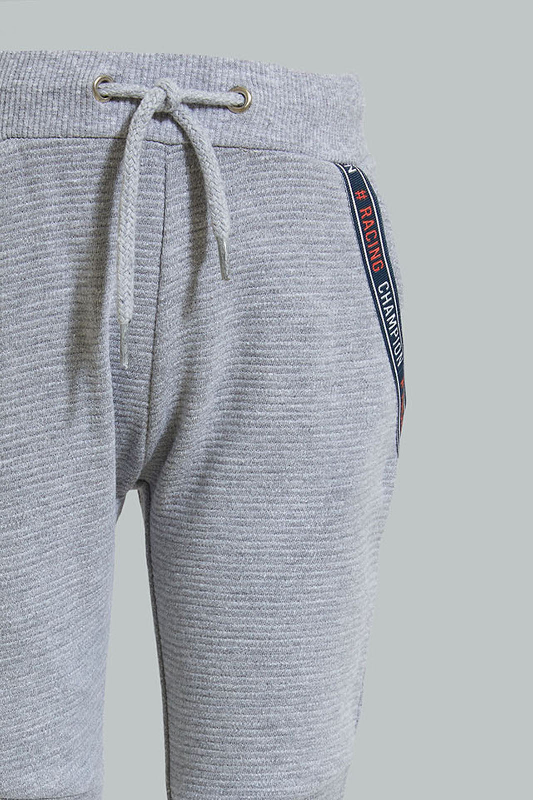 Grey Knitted Jogger