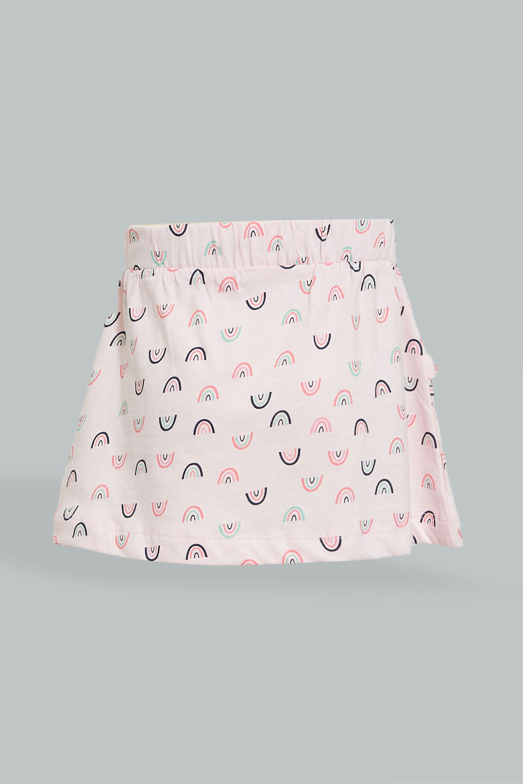 Assorted Rainbow Print Skirt (2 Pcs)