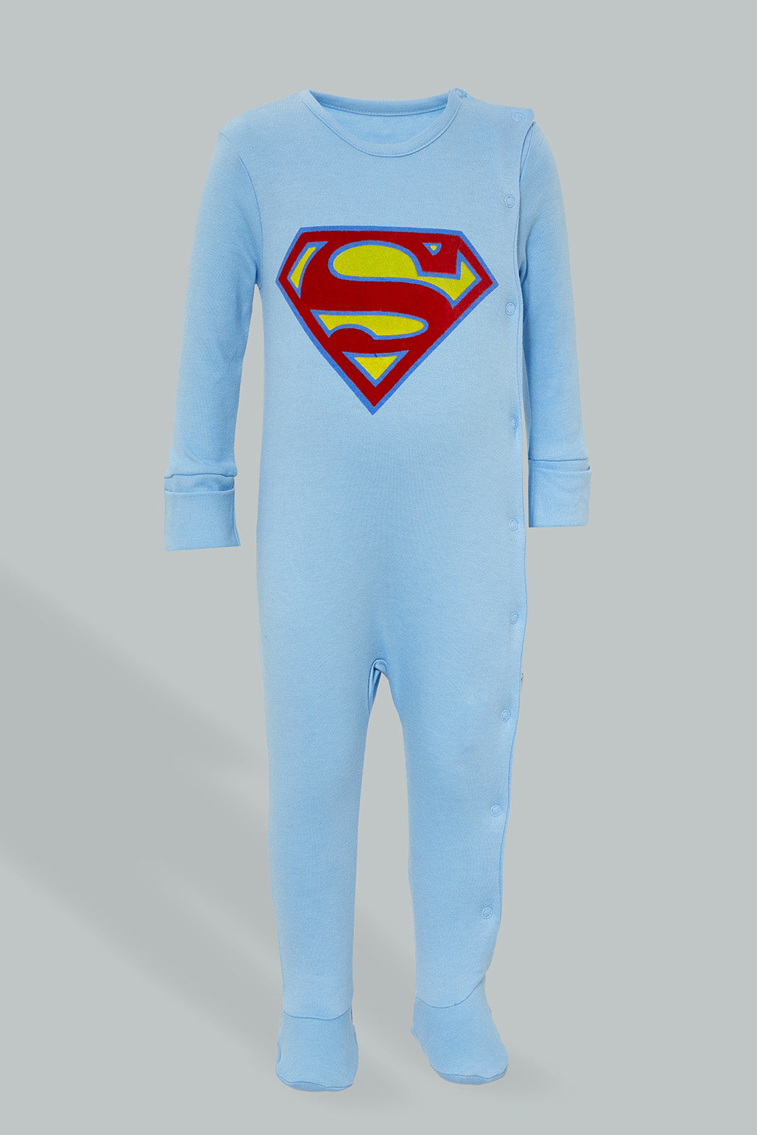 Blue/White Superman Sleepsuits (Pack of 2)
