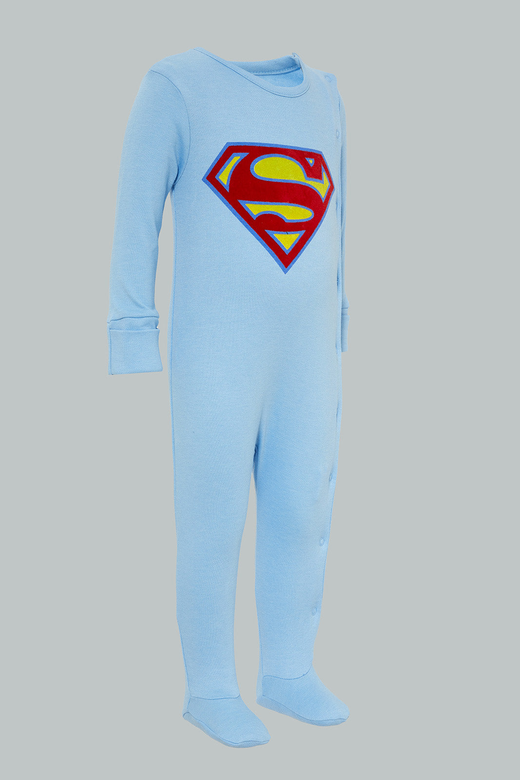 Blue/White Superman Sleepsuits (Pack of 2)