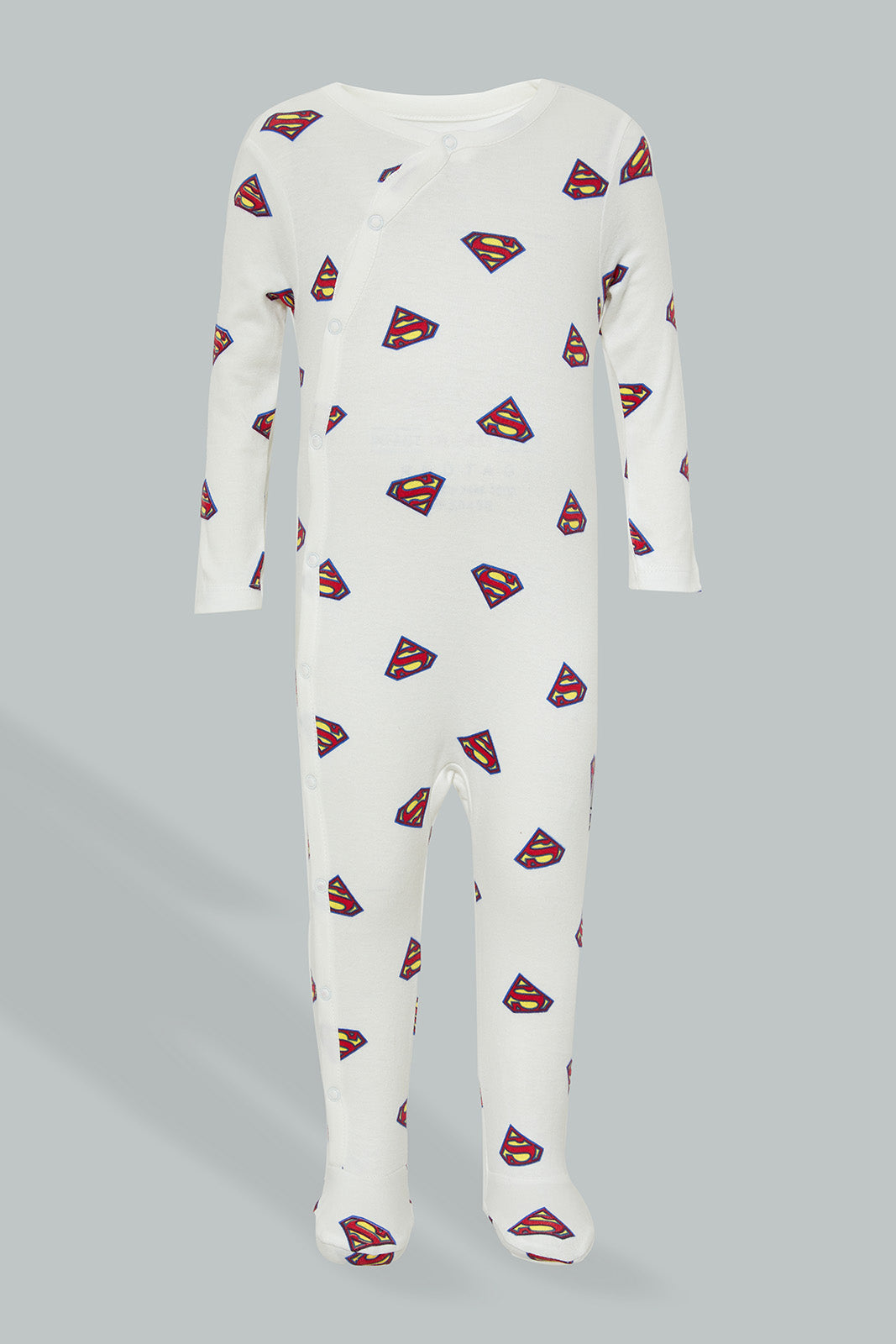 Blue/White Superman Sleepsuits (Pack of 2)
