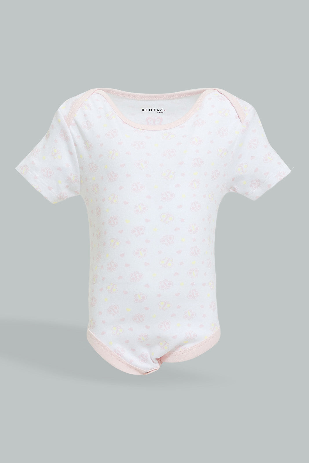 Assorted Printed Bodysuits (Pack Of 5)