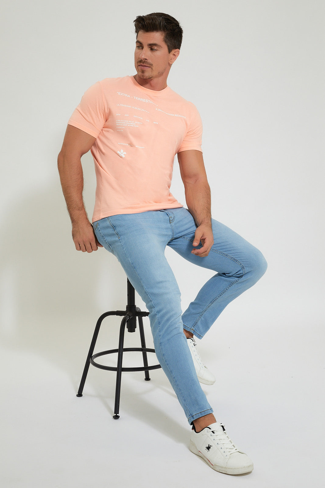 Men Blue 5-Pockets Slim Fit Jean
