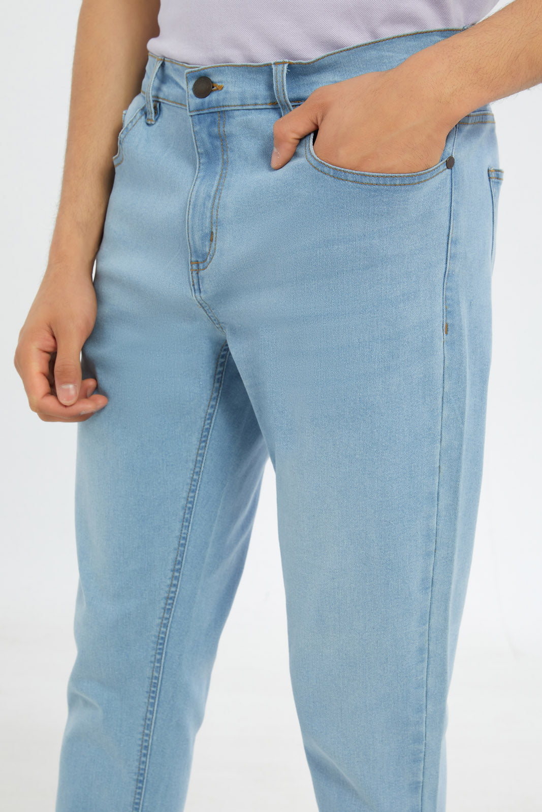 Redtag-Men-Blue-5-Pockets-Slim-Fit-Jean-365,-Category:Jeans,-Colour:Blue,-Deals:New-In,-Dept:Menswear,-Filter:Men's-Clothing,-H1:MWR,-H2:GEN,-H3:DNB,-H4:JNS,-Men-Jeans,-Promo:TBL,-Season:365,-Section:Men,-TBL-Men's-