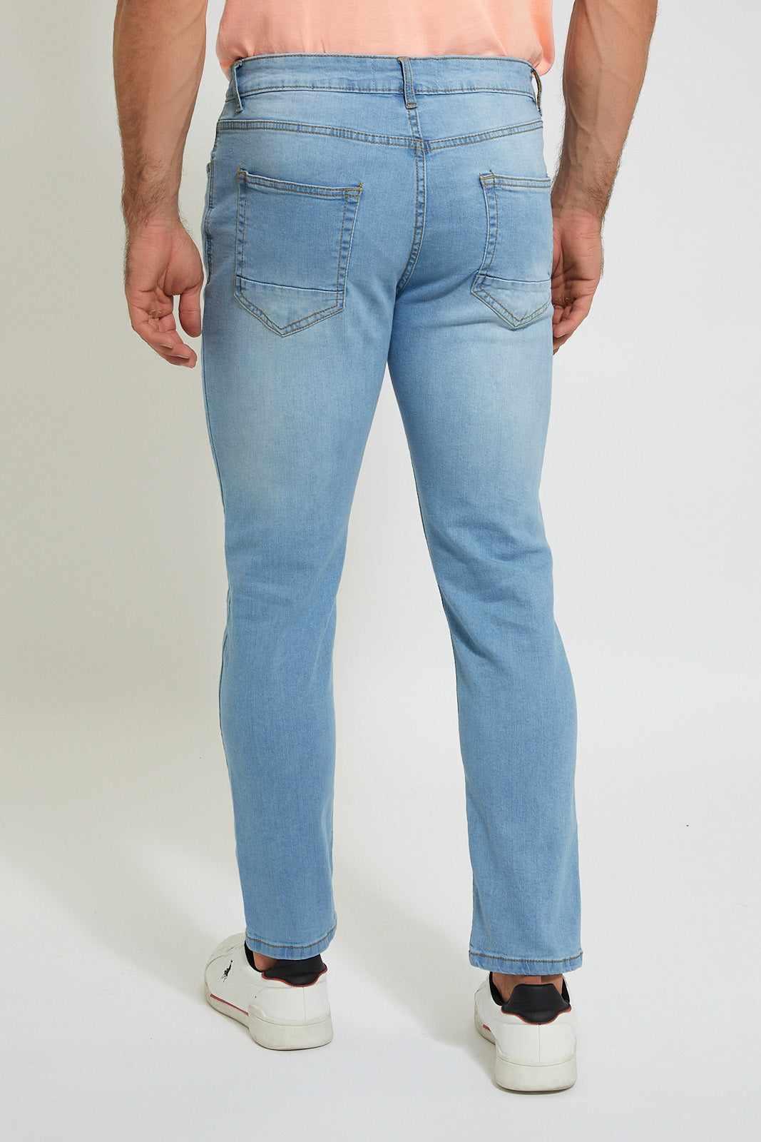 Men Blue 5-Pockets Slim Fit Jean