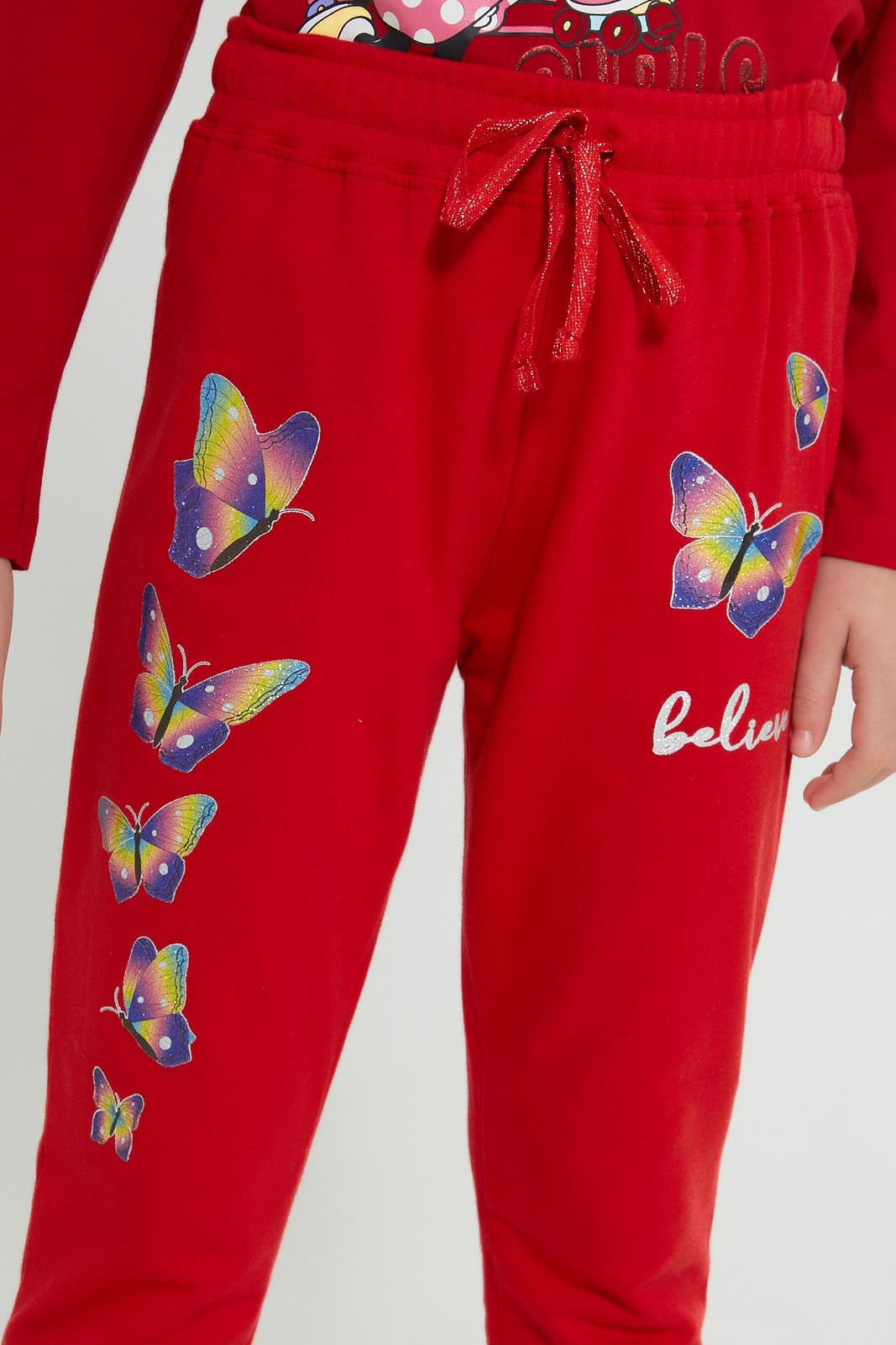 Redtag-Assorted-2Pk-Printed-Active-Pant-Joggers-Girls-2 to 8 Years