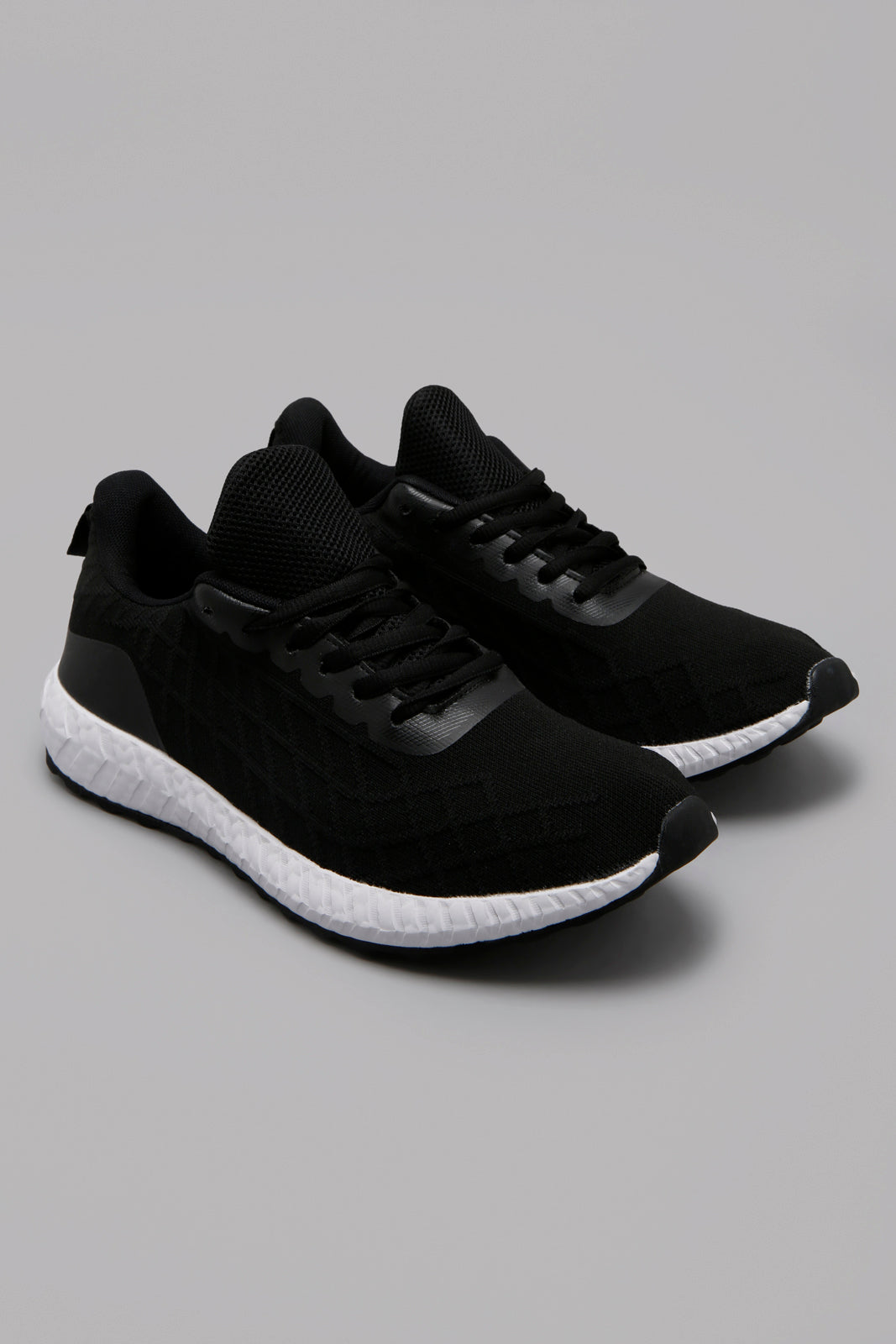 Black Knit Sneaker