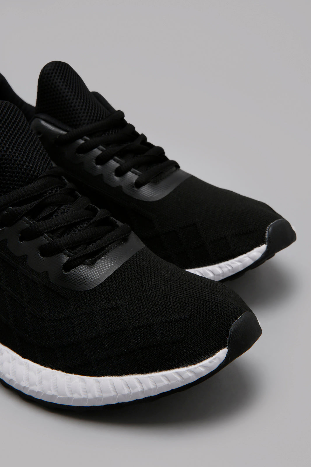 Black Knit Sneaker