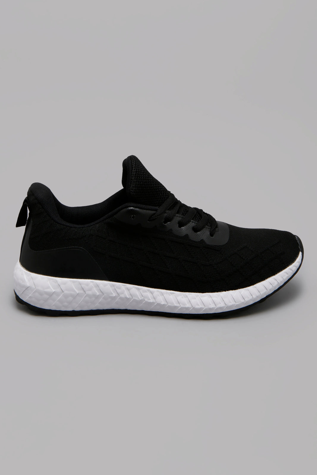 Black Knit Sneaker