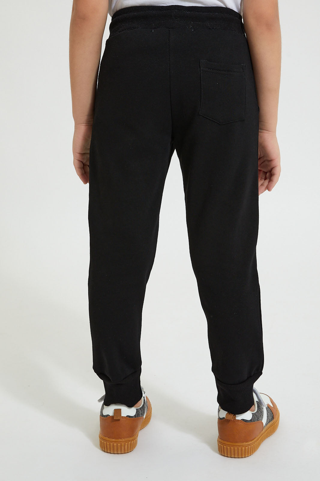 Black Neon Zip Jog Pant