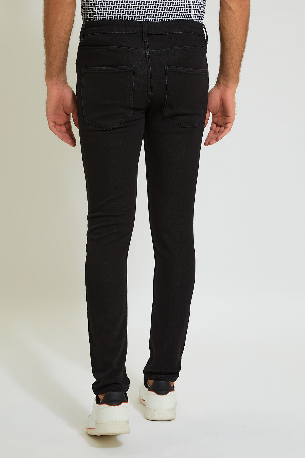 Black 5-Pocket Skinny Fit Jean