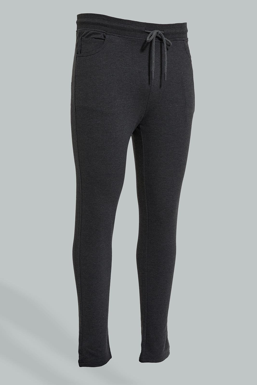 Redtag-Charcoal-Stretch-Pull-Ons-Colour:Charcoal,-Filter:Men's-Clothing,-Men-Joggers,-New-In,-New-In-Men,-Non-Sale,-Section:Men,-TBL,-W21B-Men's-