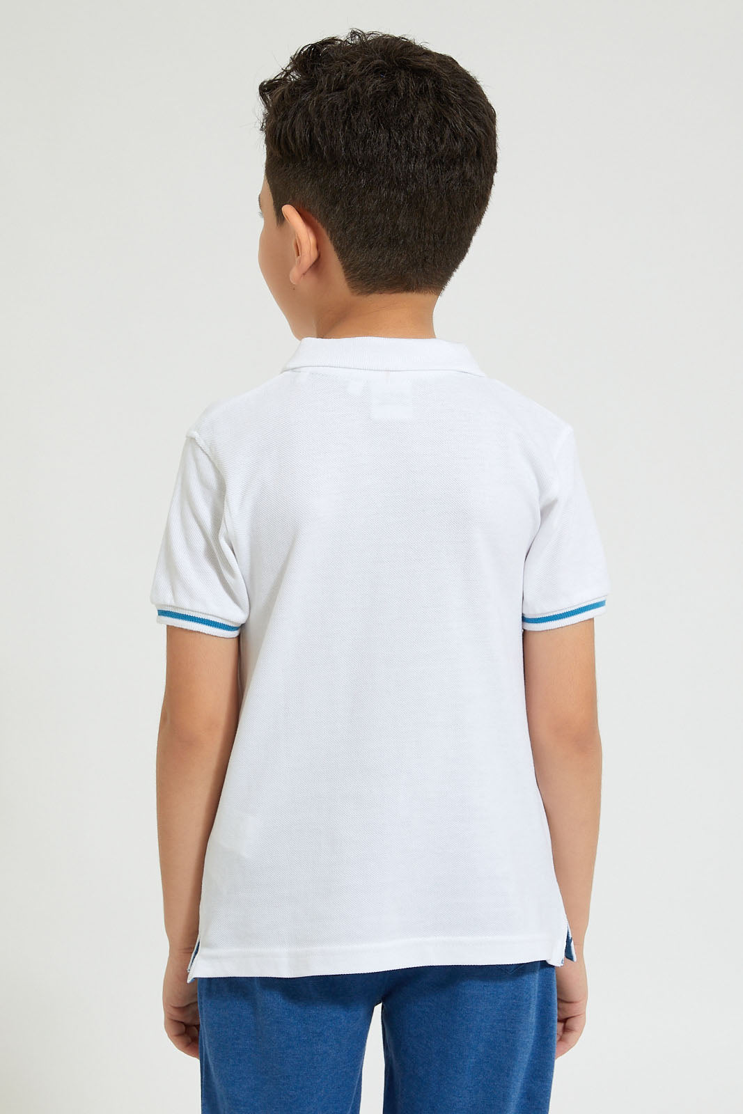 White Space Jam Polo Shirt