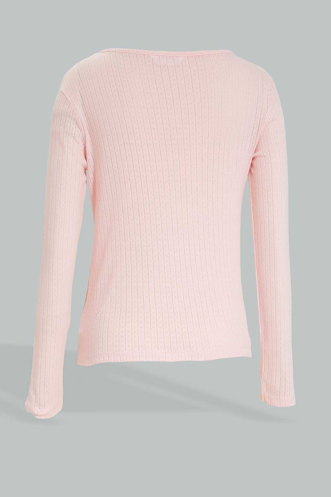Redtag-Light-Pink-Thermal-Top-365,-Colour:Pink,-Filter:Senior-Girls-(9-to-14-Yrs),-GSR-Thermals,-New-In,-New-In-GSR,-Non-Sale,-Section:Kidswear-Senior-Girls-9 to 14 Years