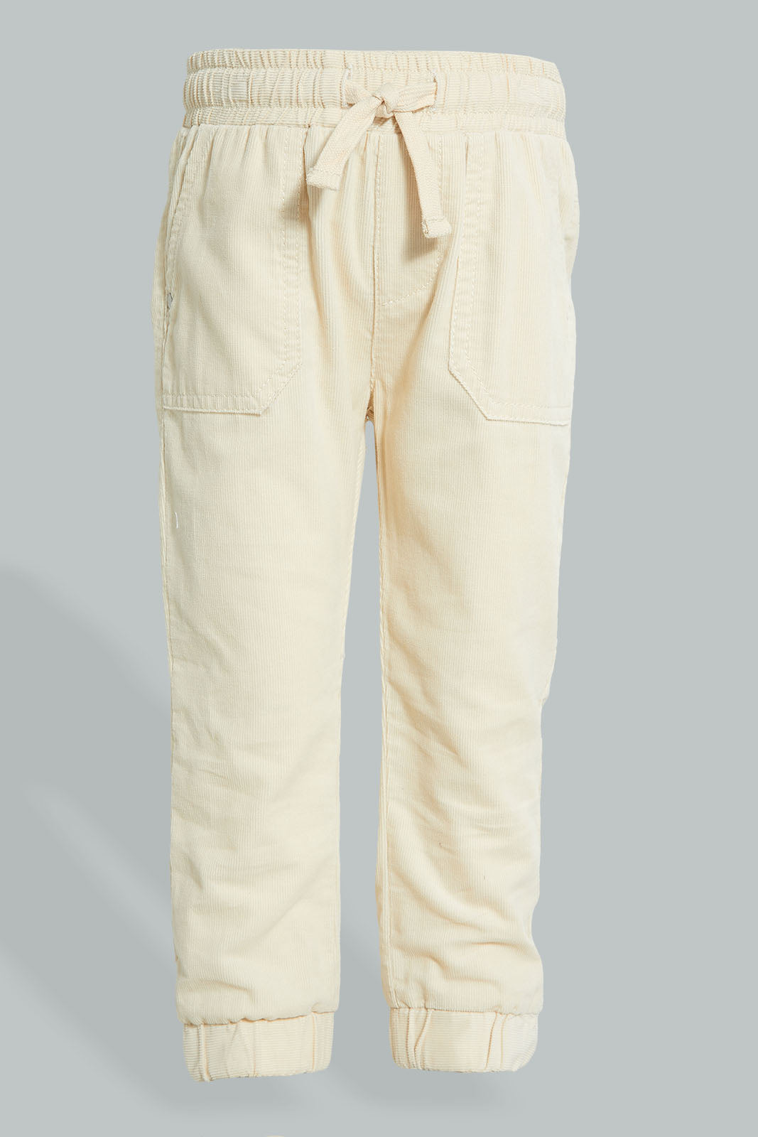 Redtag-Ecru-Joggers-Cord-Pant-Colour:Ecru,-Filter:Infant-Boys-(3-to-24-Mths),-Infant-Boys-Trousers,-New-In,-New-In-INB,-Non-Sale,-Section:Kidswear,-W21B-Infant-Boys-3 to 24 Months