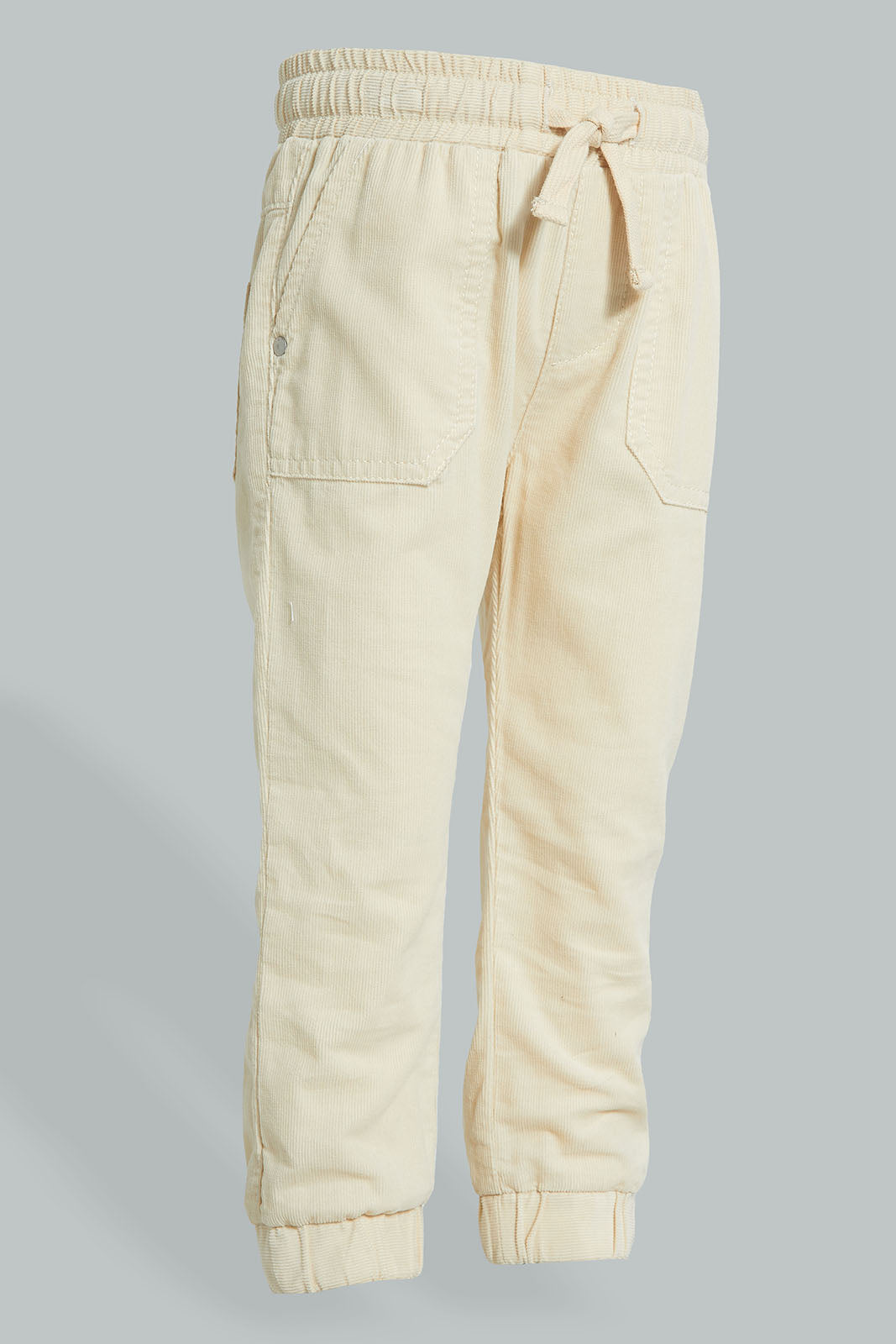 Redtag-Ecru-Joggers-Cord-Pant-Colour:Ecru,-Filter:Infant-Boys-(3-to-24-Mths),-Infant-Boys-Trousers,-New-In,-New-In-INB,-Non-Sale,-Section:Kidswear,-W21B-Infant-Boys-3 to 24 Months