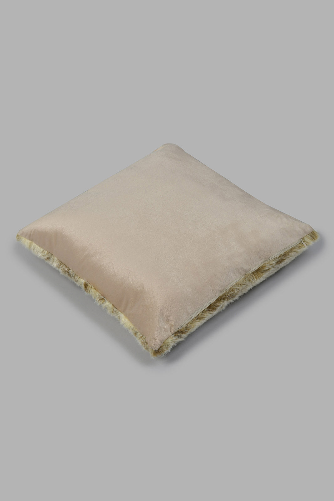Redtag-Grey-Animal-Design-Faux-Fur-Cushion-Cushions-Home-Bedroom-