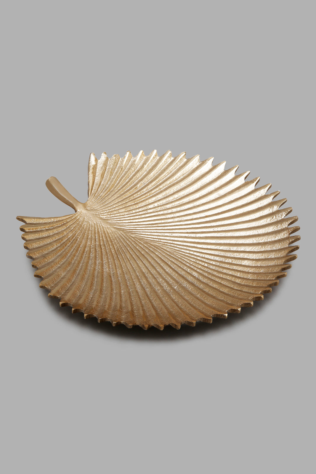Gold Palm Leaf Decorative Tray