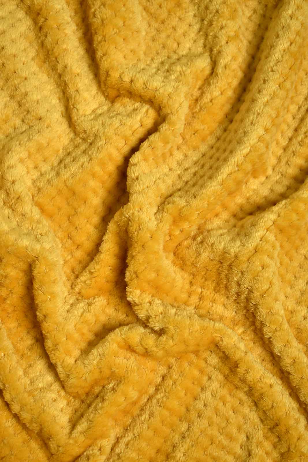 Redtag-Yellow-Ultra-Soft-Blanket-(Single-Size)-Blankets-Home-Bedroom-