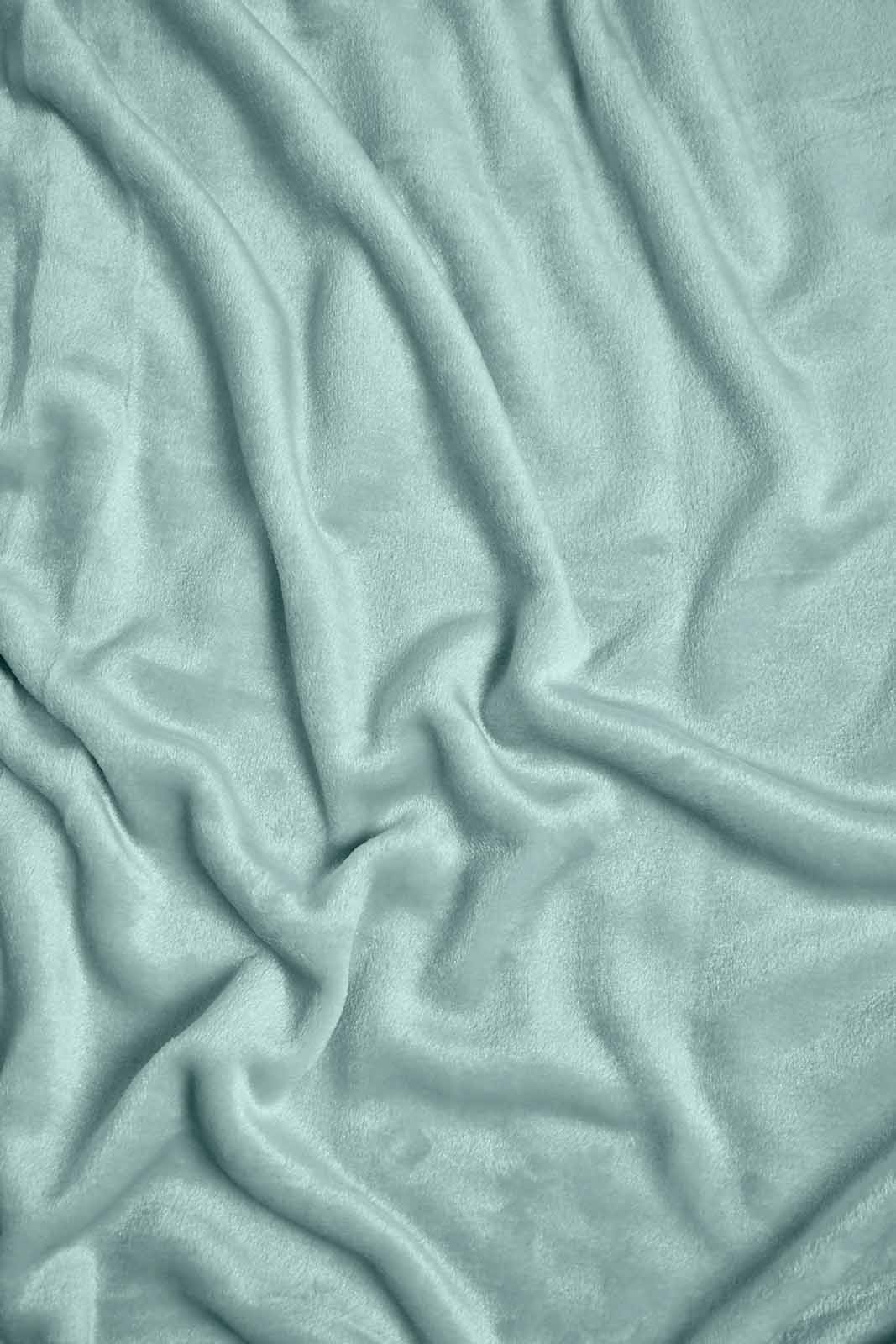 Redtag-Teal-Ultra-Soft-Blanket-(Double-Size)-Blankets-Home-Bedroom-