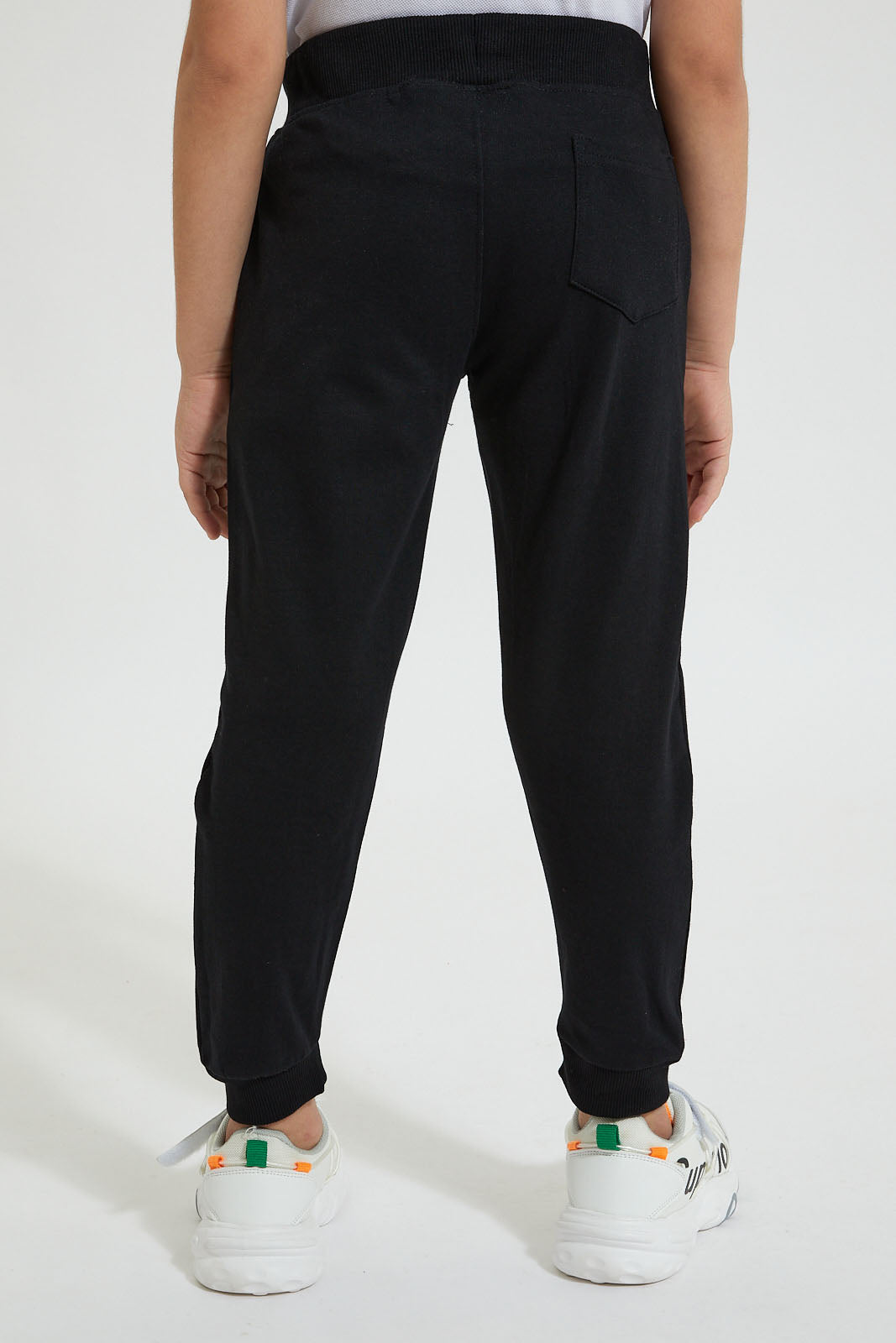 Black Ninja And Turtle Printed Jog Pant