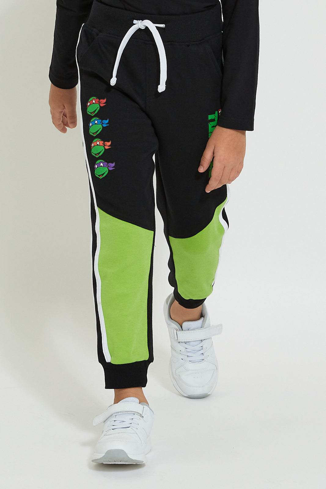 Multicolour Ninja Turtle Print Jogger